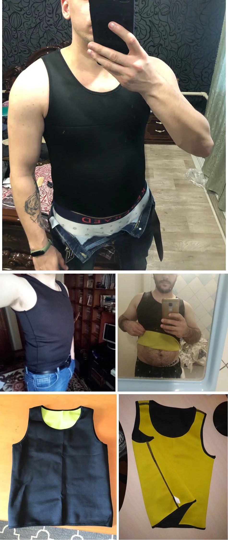 Men Slimming Body Shaper Modeling Vest Belly Reducing Shapewear Fat Burning Weight Loss Waist Men Slimming Body Shaper Modeling Vest Belly Reducing Shapewear Fat Burning Weight Loss Waist